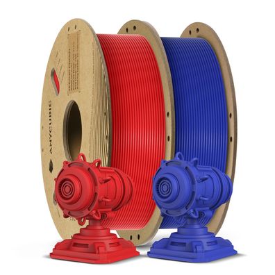 Anycubic PLA+ Filament 1,75 mm 2 kg 3D-Drucker Blau Rot hohe Zähigkeit