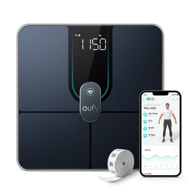 eufy Smart Scale P2 Pro WLAN Bluetooth Körperfettwaage 16 Messwerte 3D
