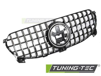 Kühlergrill passend für Mercedes Gle W167 19-23 Schwarz Chrom