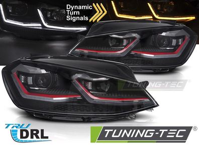 Scheinwerfer LED passend für VW Golf VII 17-19 Red