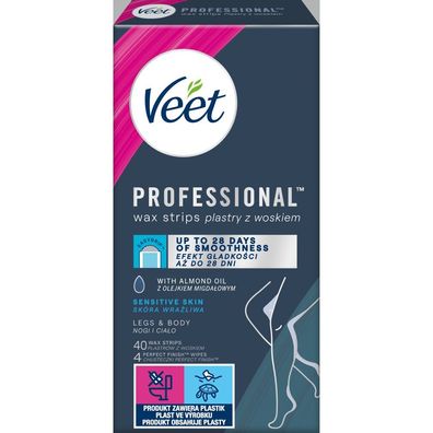 VEET Easy-Gelwax Körper-Wachs-Patches 40pcs