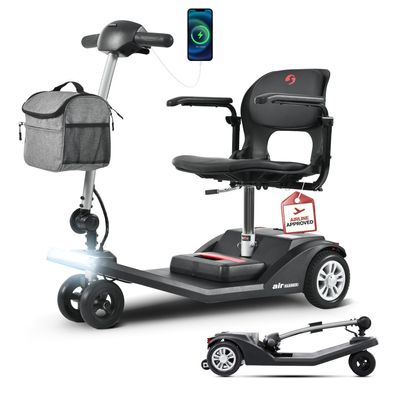 Sweetrich AIR Classic elektromobil für senioren,24V 250W,6km/h,360° drehbarer Sitz