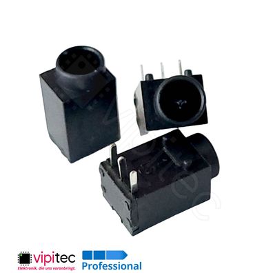 DC-003A-1.3A DC Buchse für 3,5x1,35 mm Hohlstecker THT 3,8x1,3 30V 0,5A Jack