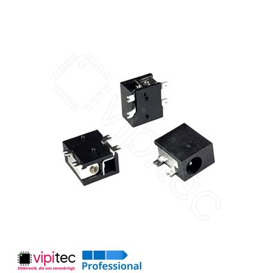 DC-033-1.0A DC Buchse für 3,5x1,1 Hohlstecker THT 3,9x1 30V 0,5A Barrel Jack