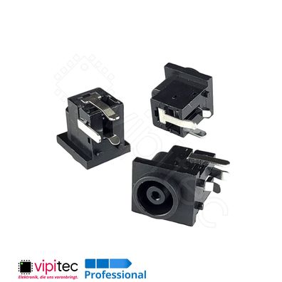 DC-038-1.5A DC Buchse für 4,3..6x1,4 Stecker THT 7x1,4 30V 0,5A Barrel Jack