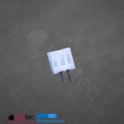 JST PH 2.0 1x2 Einbaustecker Gerade THT 2-polig Stiftleiste Pin Header Buchse