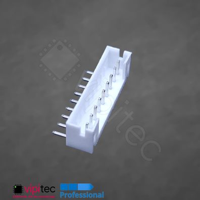 JST PH 2.0 1x9 Einbaustecker Gewinkelt THT 9-polig Stiftleiste Pin Header Buchse