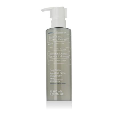 Korres Korres Olympus Tea Deep Detox Foaming Cleanser Cream 200 Ml