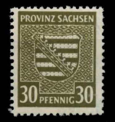 SBZ PROV. Sachsen Nr 83Xb postfrisch gepr. X6D7EE2
