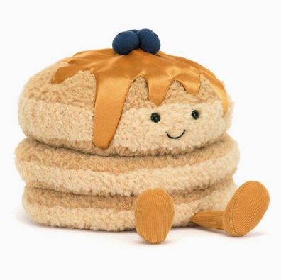 Jellycat Fun Series Plüschtier Augenmaske Pfannkuchen 15cm