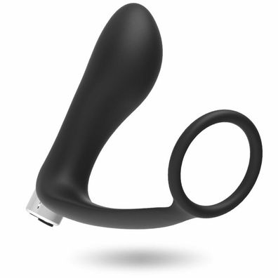 Addicted TOYS Vibrador Prostático Recargable NEGRO
