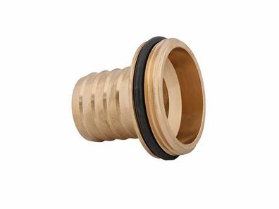 JS Vaterteil MIT WULST U. Dichtung 1"x1 1/4", Messing
