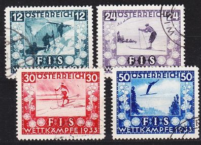 Österreich Austria [1933] MiNr 0551-54 ( O/used ) Sport