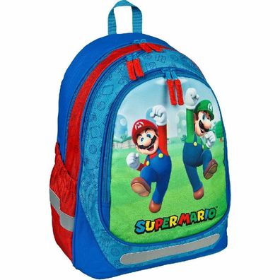 Super Mario Großer Rucksack 43cm