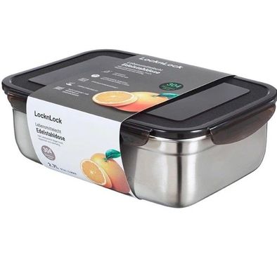 LocknLock Frischhaltedosen 2,7L Edelstahl