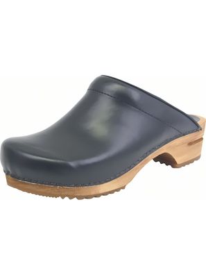 Sanita Damen Offener Clog Wood-Lotte Open Blue