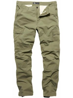 Vintage Industries Militär Cargohose Tyrone Bdu Pants Olive Drab