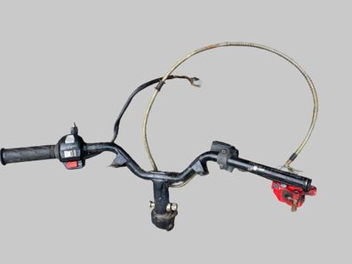 Original Peugeot Speedfight 1 Lenker Lenkstange mit Schaltereinheit Bremszange