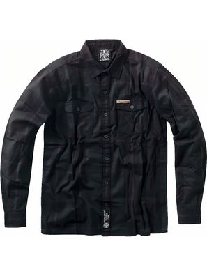 WCC West Coast Choppers Herren Hemd Rigid Flannel WCCWS153ZW