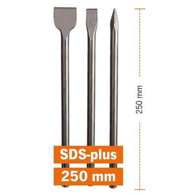 Projahn Meissel-Set 3tlg. ECO SDS plus