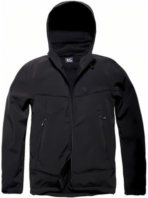 Vintage Industries Funktionsjacke Alford Softshell Jacket Black