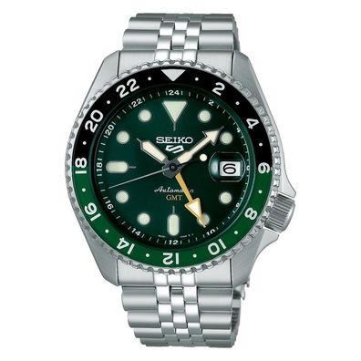 Seiko – SSK035K1 – Seiko 5 Sport-Automatik-GMT-Uhr