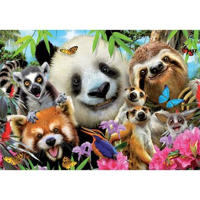 PUZZLE 300 Schwarzäugige Freunde SELFIE 18610 EDUCA