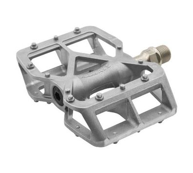 MKS Fahrradpedale Always silber silver 3-fach gedichtete Lager austauschbare Pins