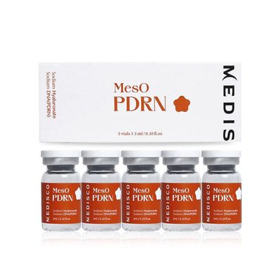 Medisco Meso PDRN Mesotherapie-System für Micro-Needling, 5 x 3 ml