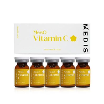 Medisco Meso Vitamin C Serum für Micro-Needling-Mesotherapie-System, 5 x 4 ml