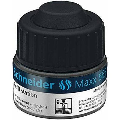 Schneider Nachfülltinte Maxx 665 schwarz