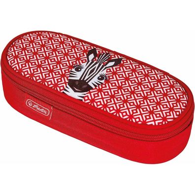 herlitz Schlampermäppchen Zebra Motiv, 21,5 x 9,0 cm