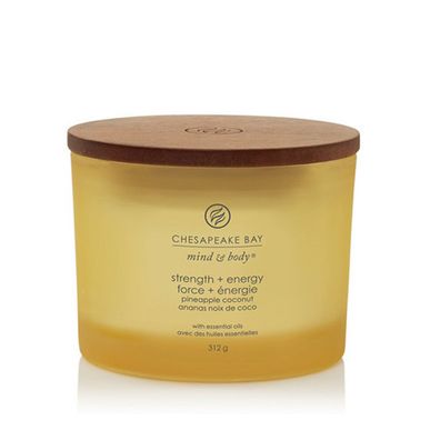 Chesapeake Bay Strength + Energy Duftkerze mit 3 Dochten 312 g