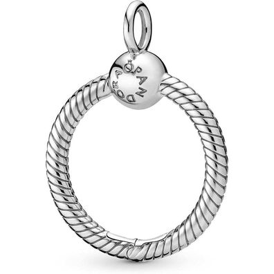 Silber Halskette Anhänger für Perlen Moments 398296/398330 - Durchmesser: 2,5 cm