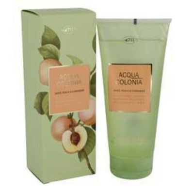 4711 4711 Acqua Colonia White Peach u0026amp; Coriander Duschgel Damen 200 ml