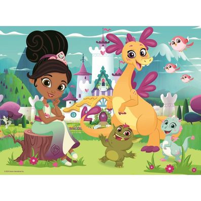 TREFL Puzzle Nella - Prinzessin der Ritter: Sorgloser Spaß 30 Teile