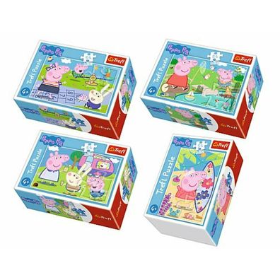 TREFL Puzzle Peppa Pig: Hüpfende Puppe 54 Teile
