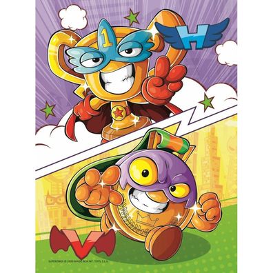 TREFL Display Puzzle Kid Kazoom und Super Zings 20 Teile (24 Stück)