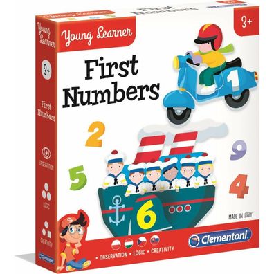 Clementoni Young Learner: erste Zahlen 9x2 Stück