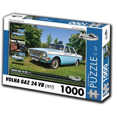 RETRO-AUTA Puzzle Nr. 57 Wolga Gaz 24 UK (1977) 1000 Teile