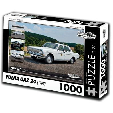 RETRO-AUTA Puzzle Nr. 78 Volha GAZ 24 (1983) 1000 Teile