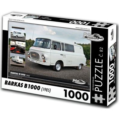 RETRO-AUTA Puzzle Nr. 82 Barkas B 1000 (1985) 1000 Teile