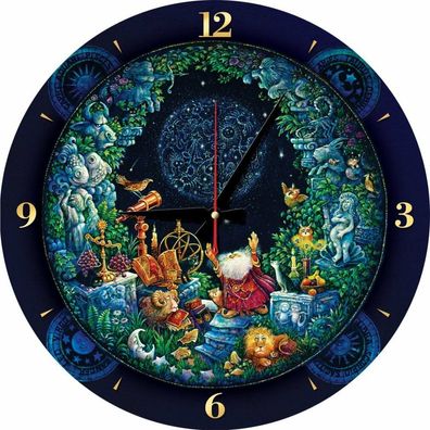 ART PUZZLE Puzzle Uhr Astrologie 570 Teile (inklusive Rahmen)