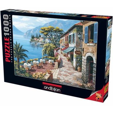 Anatolisches Puzzle Ansicht des Cafés II. 1000 Teile