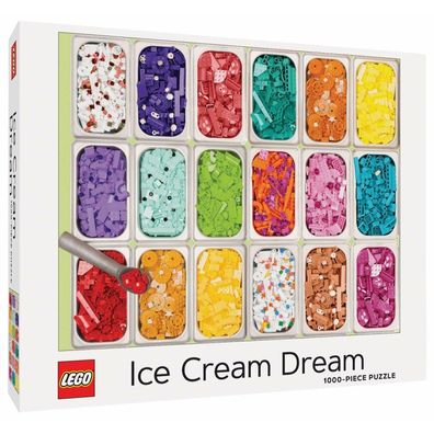 Chronicle BOOKS LEGO® Ice Cream Dream Puzzle 1000 Teile