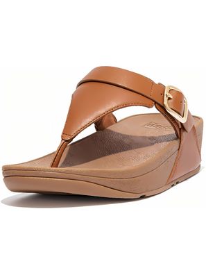 FitFlop Damen Flip Flops Lulu Adjustable Toe Post-Leather ES8