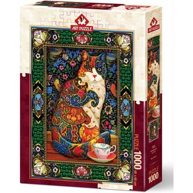 ART PUZZLE Puzzle Königliche Katze 1000 Teile