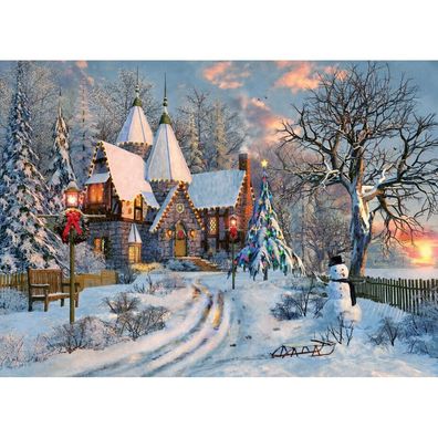 Eurographics Weihnachtshäuschen Puzzle 1000 Teile