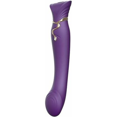 Zalo - Legend QUEEN - silikon g-punkt pulswelle Vibrator - Dämmerung Lila, 1 Stück