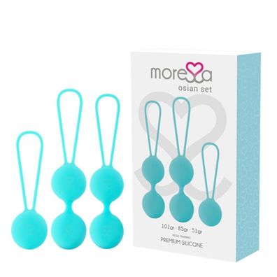 Moressa OSIAN SET Premium Silikon TÜRKIS